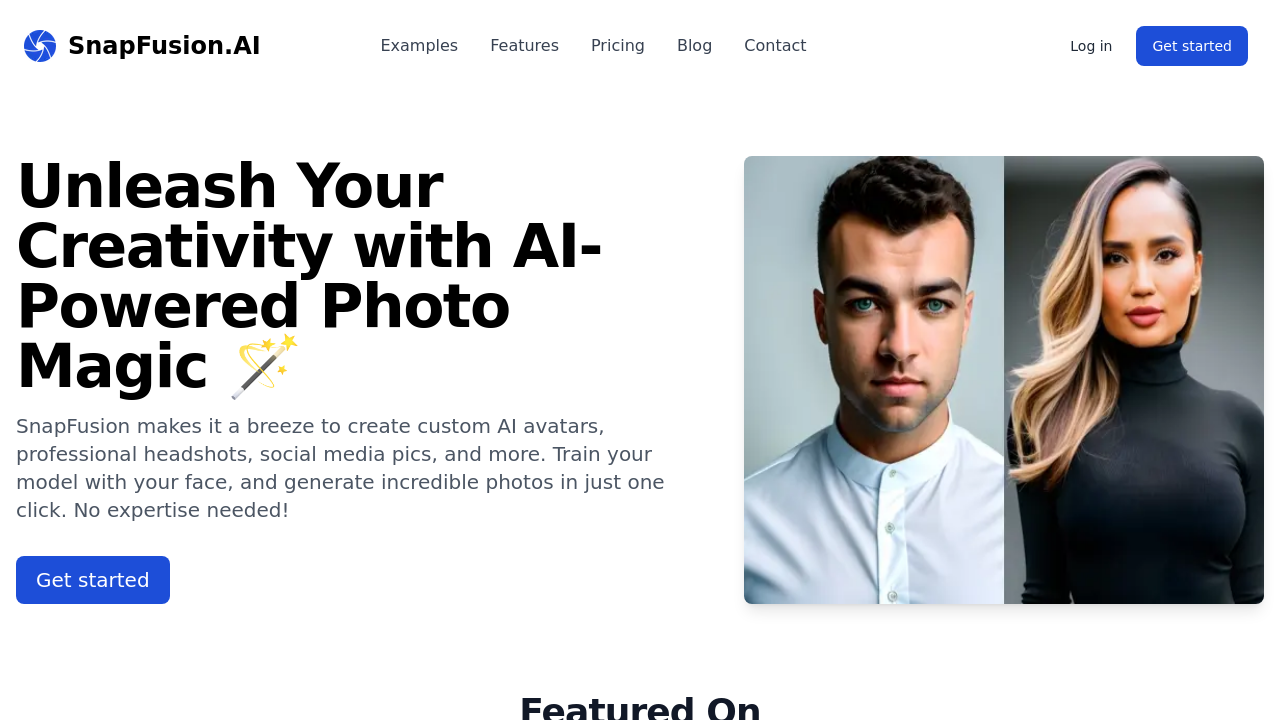 SnapFusion.AI screenshot
