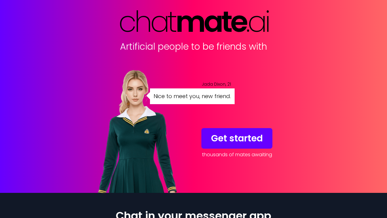Chatmate.ai screenshot