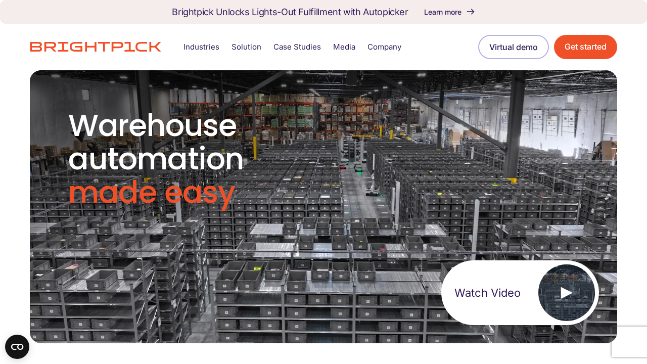 Brightpick.ai screenshot