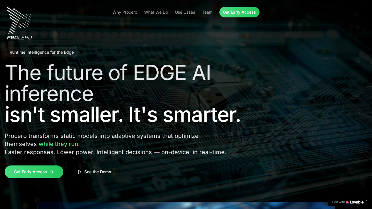 Procero.ai screenshot