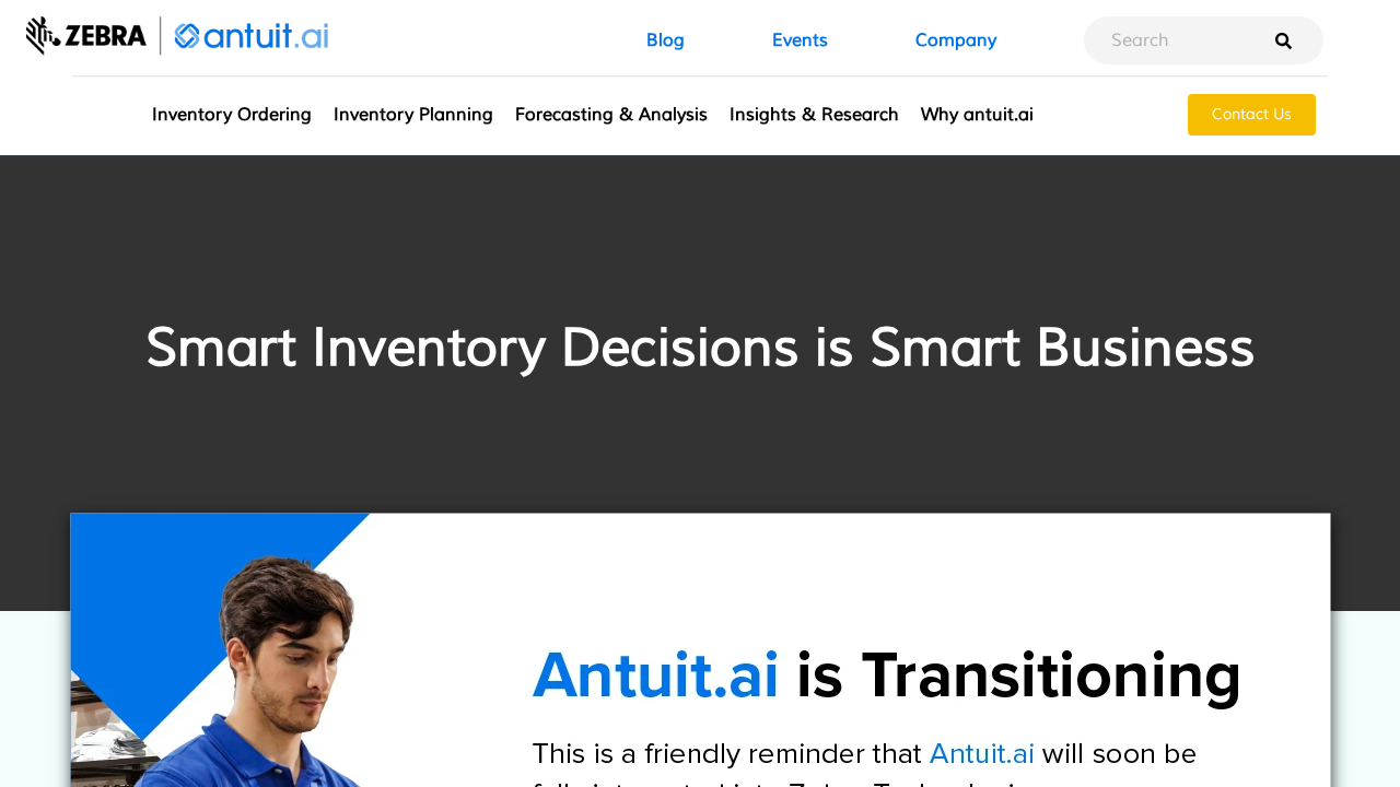 antuit.ai screenshot