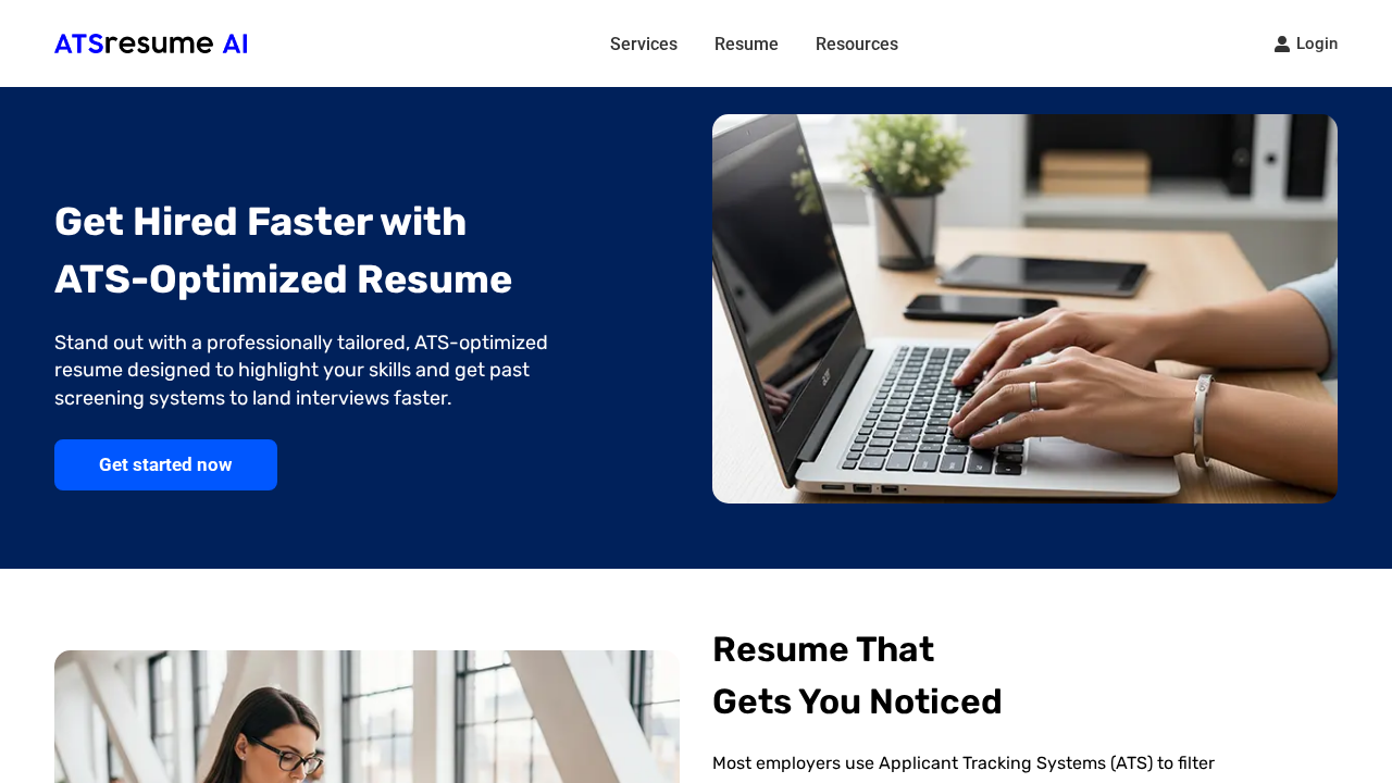 ATSresume.ai screenshot