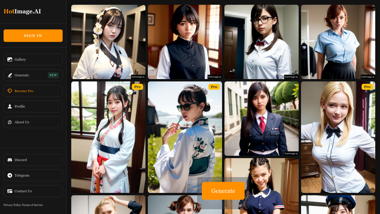 hotimage.ai screenshot