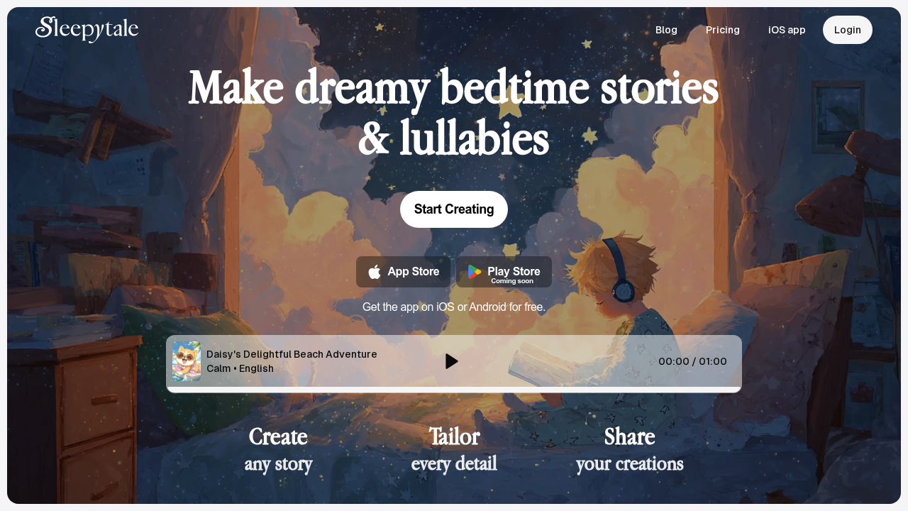 Sleepytale screenshot