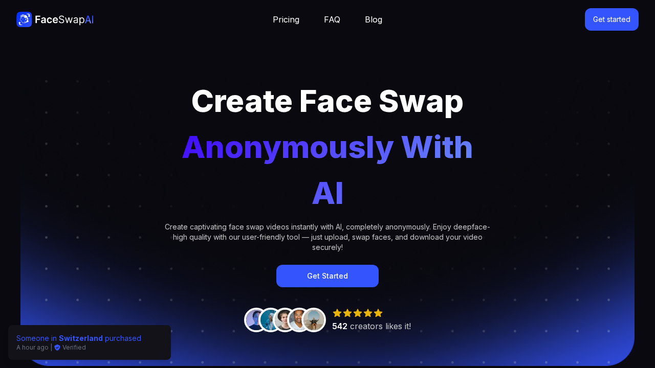 videofaceswap.ai screenshot