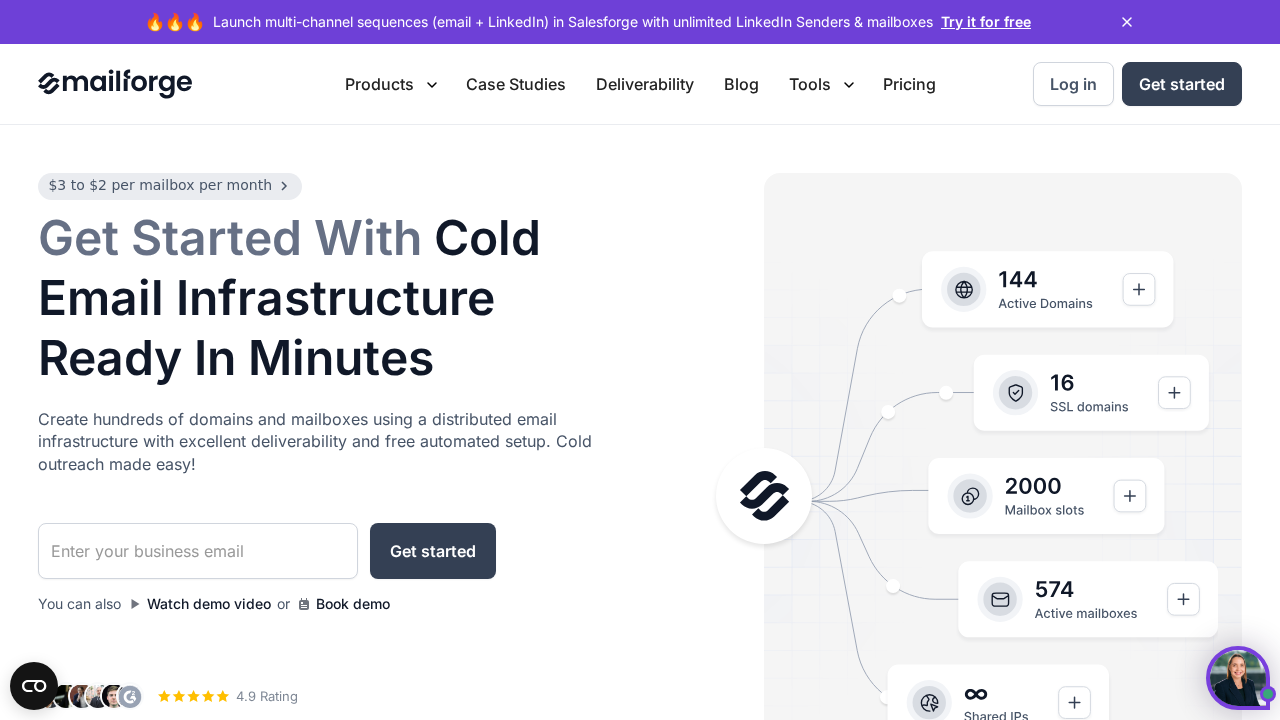 Mailforge.ai screenshot