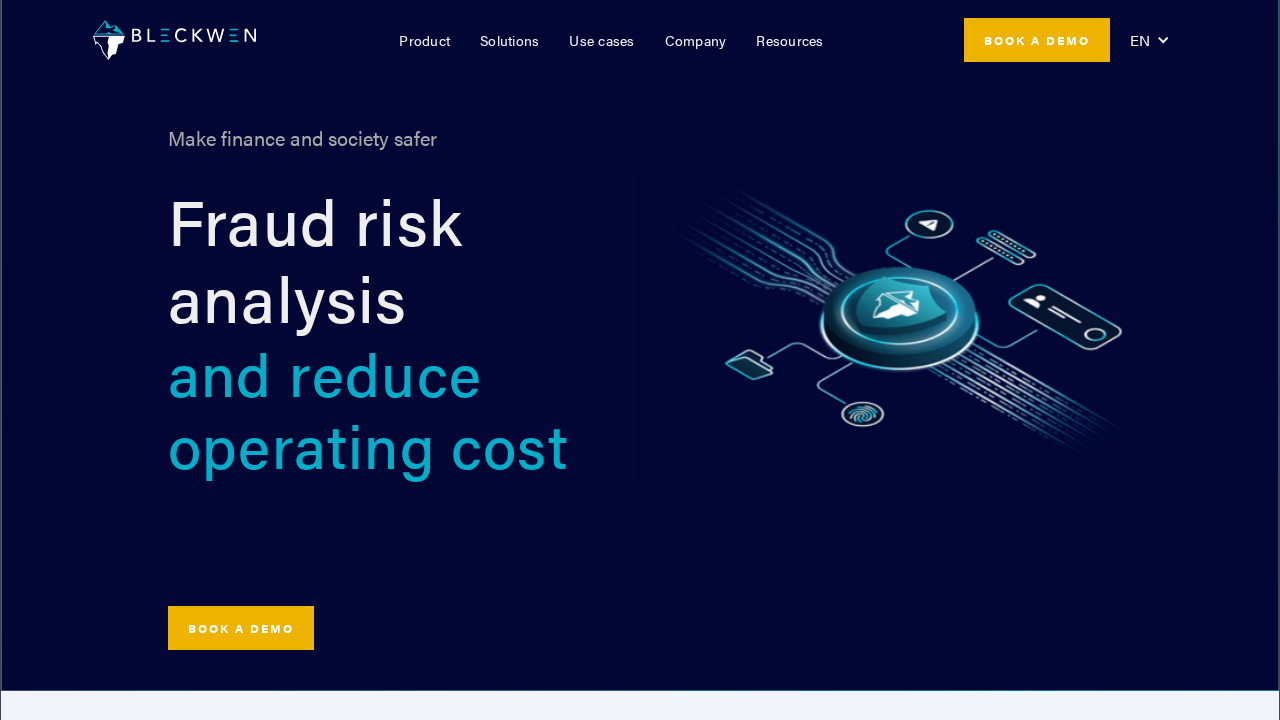 Bleckwen.ai screenshot