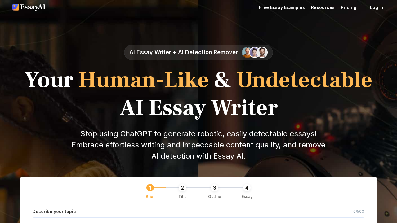 EssayAI.ai screenshot