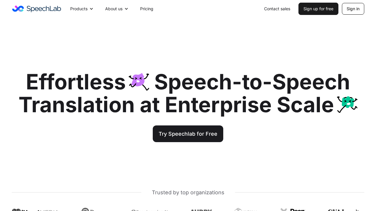 Speechlab.ai screenshot