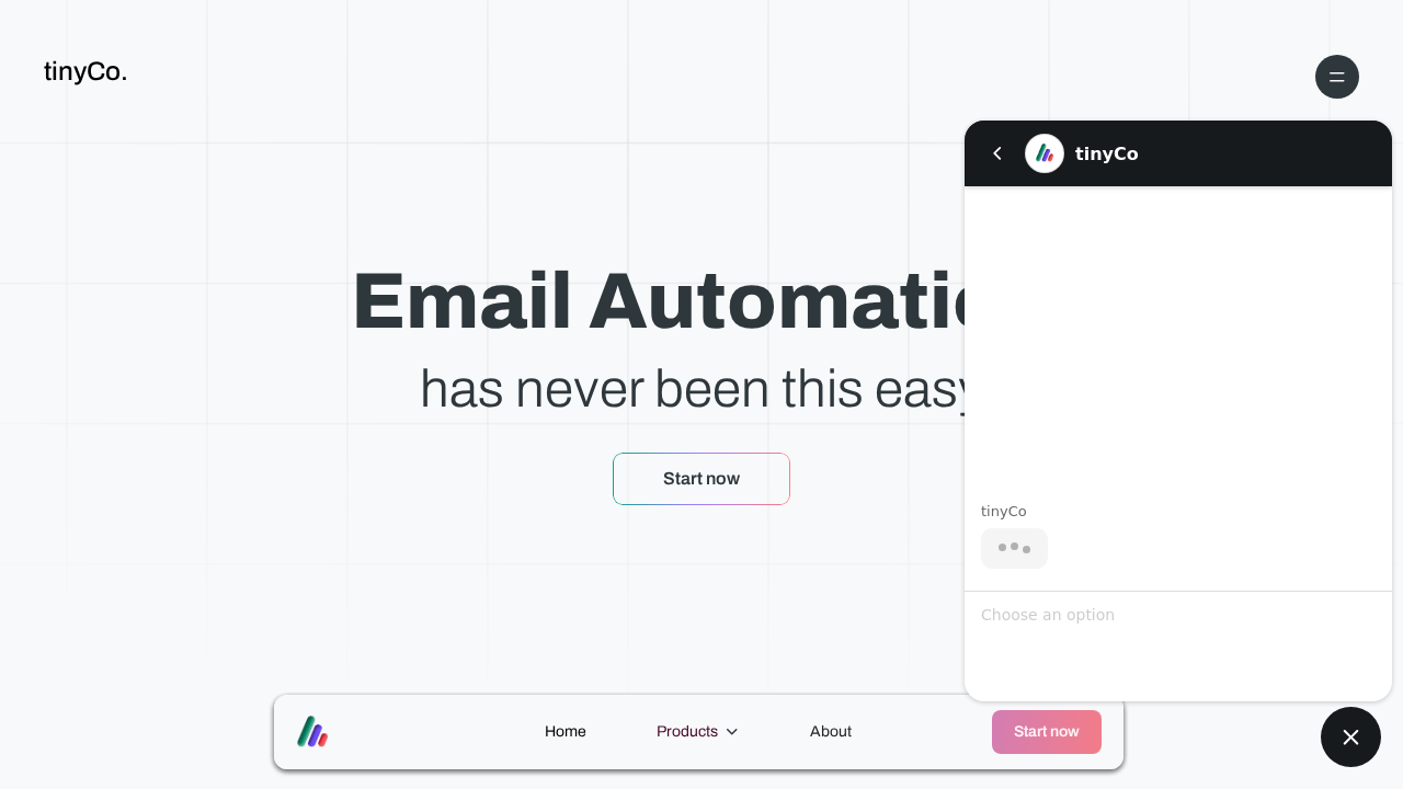 tinyco.ai screenshot