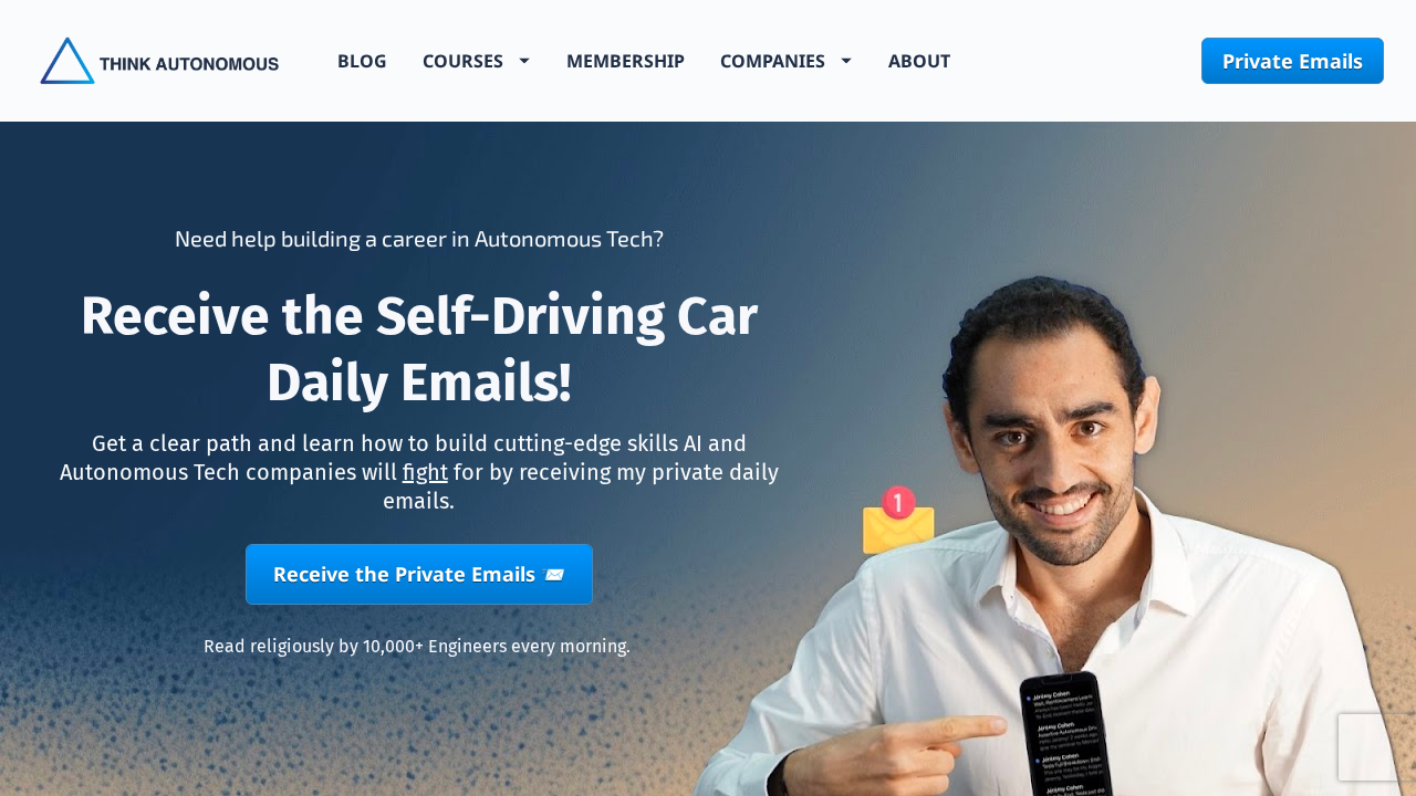 thinkautonomous.ai screenshot