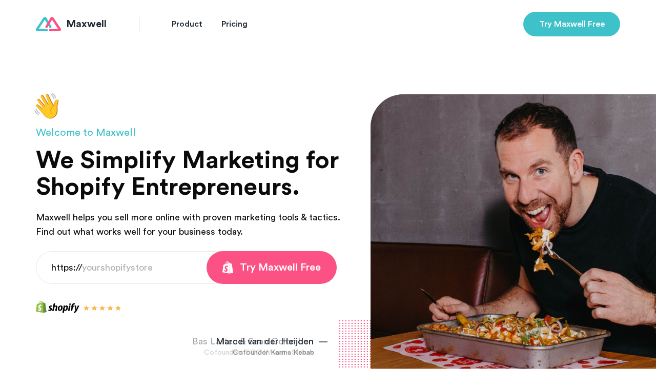 Maxwell.ai screenshot