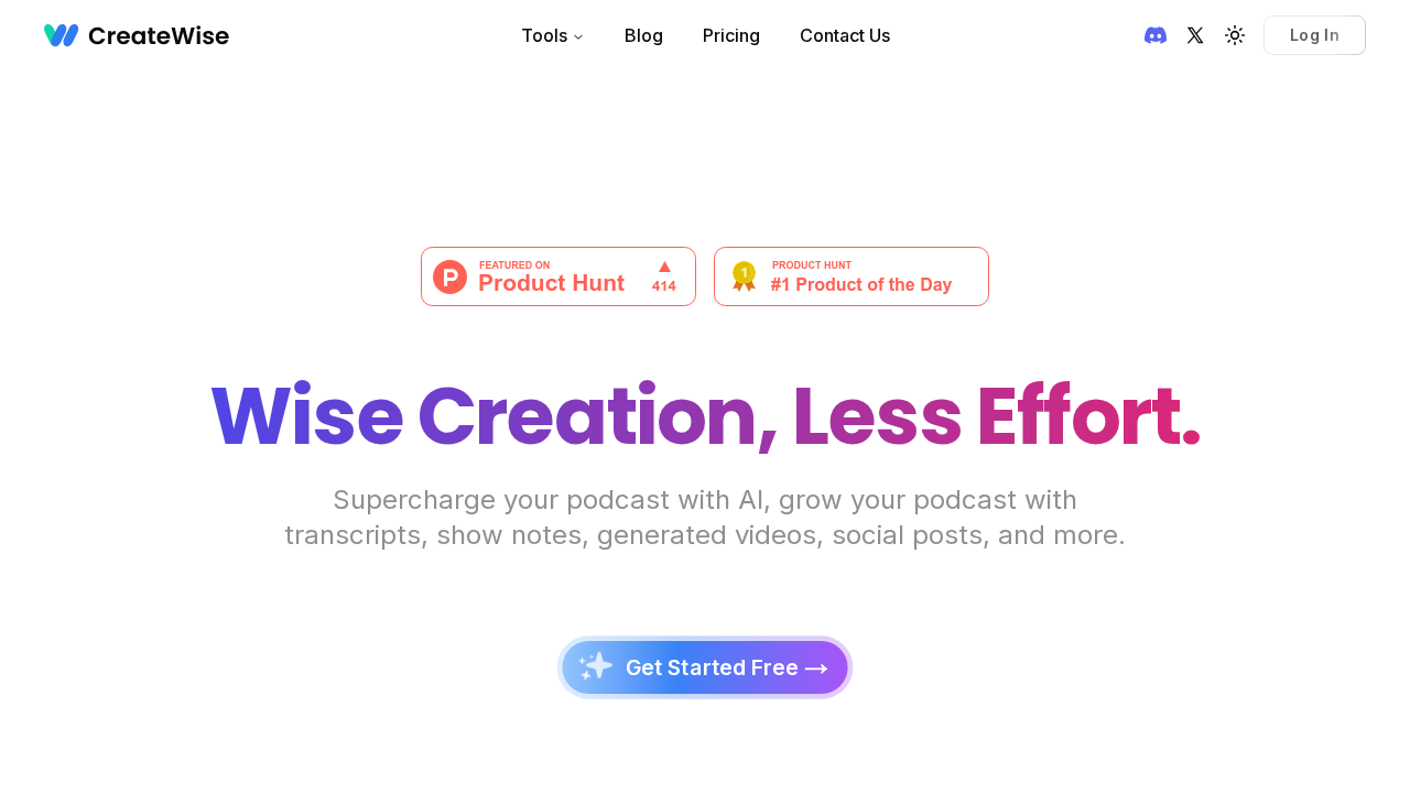 CreateWise AI screenshot