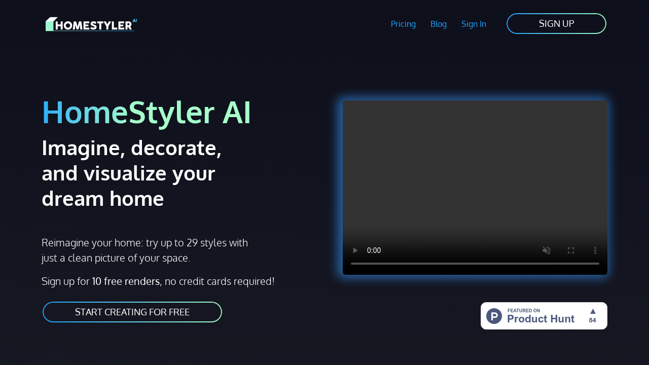 HomeStyler AI screenshot