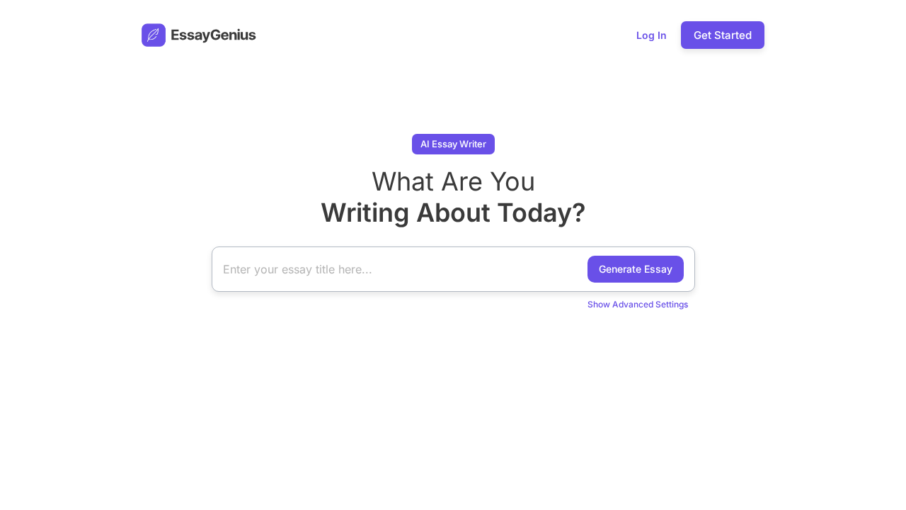EssayGenius.ai screenshot