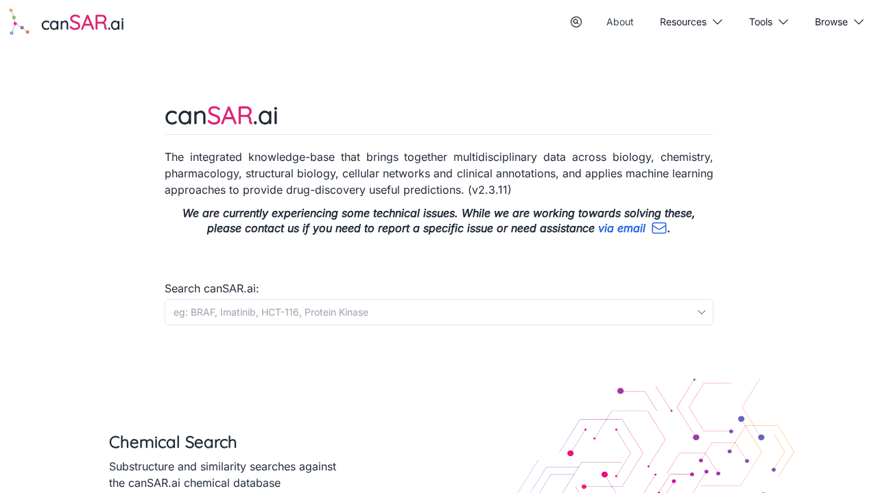 canSAR.ai screenshot
