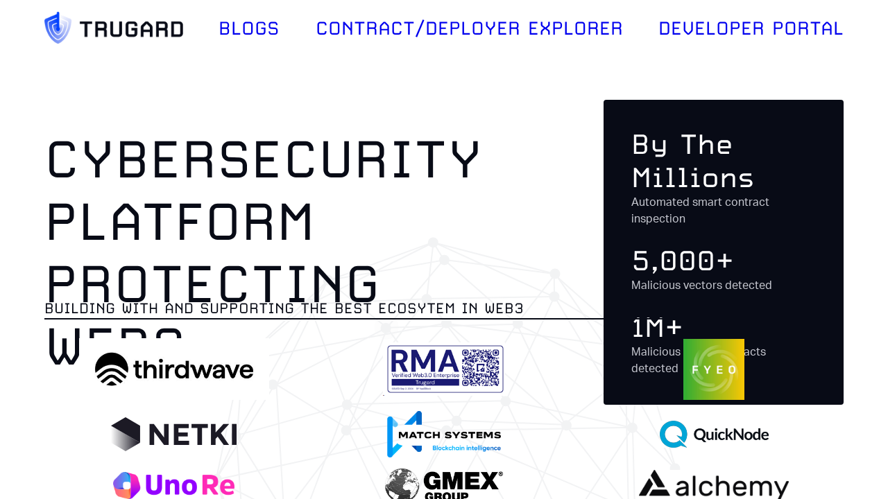 Trugard.ai screenshot