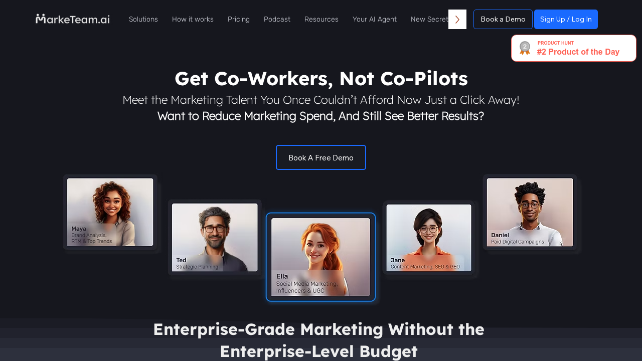 Marketeam.ai screenshot