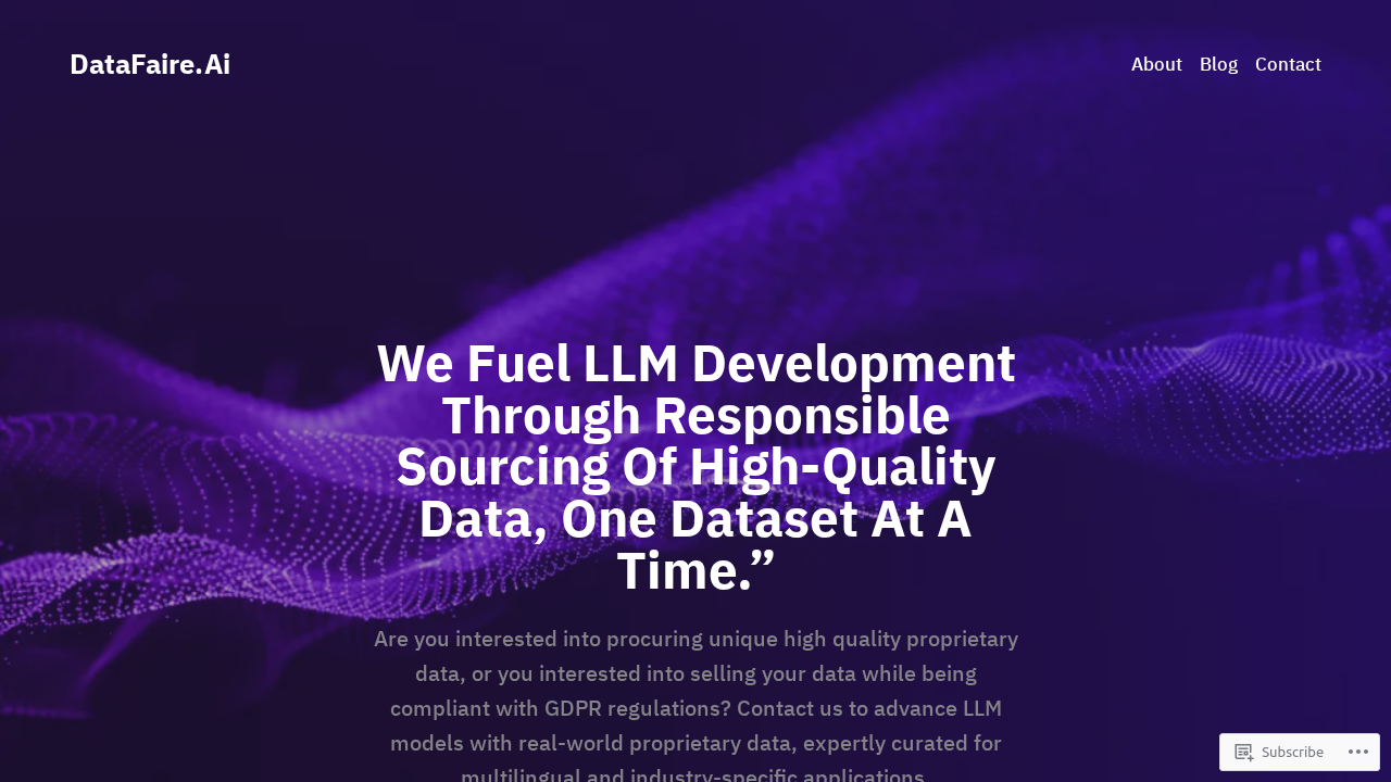 DataFaire.ai screenshot