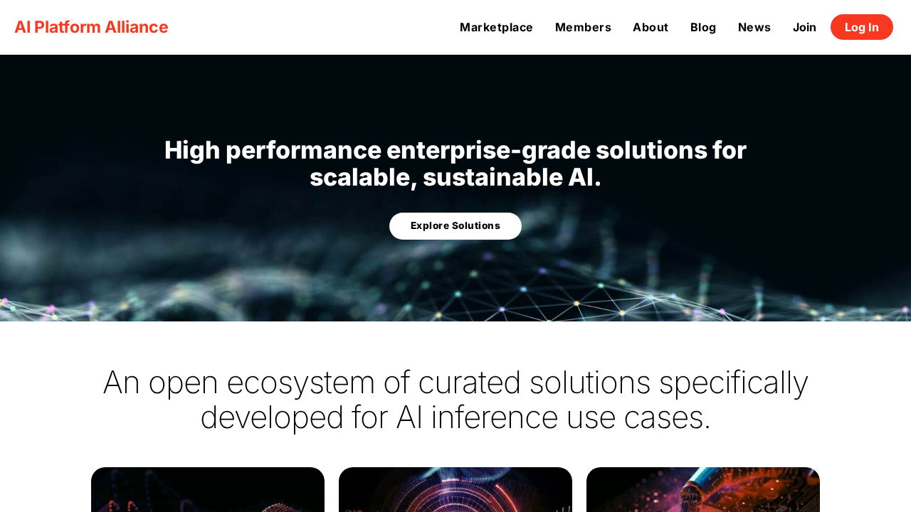 AI Platform Alliance screenshot