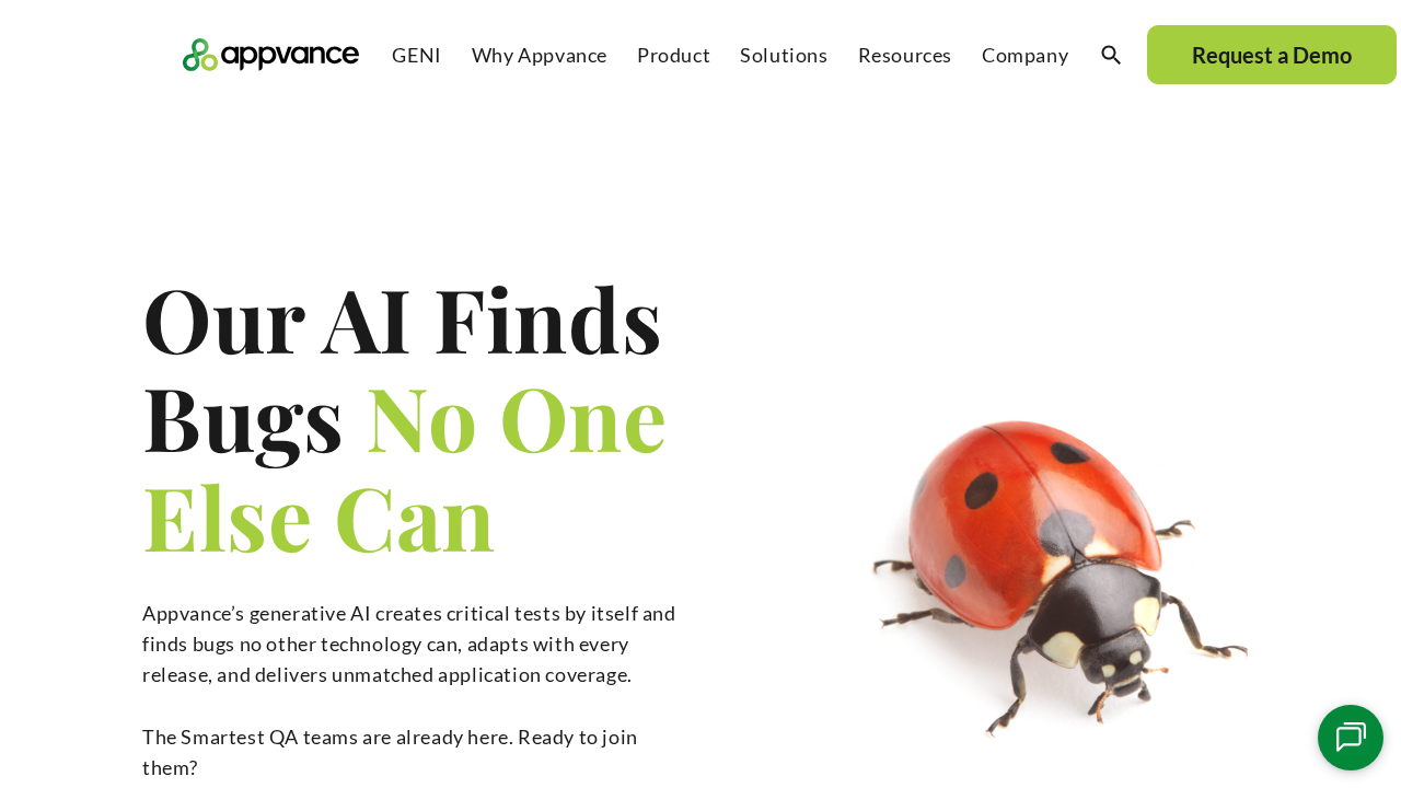 appvance.ai screenshot