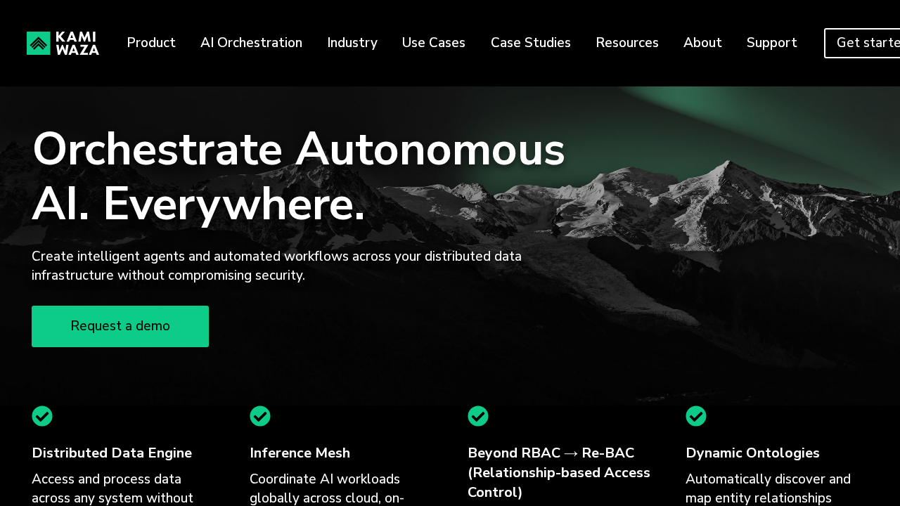 Kamiwaza.ai screenshot