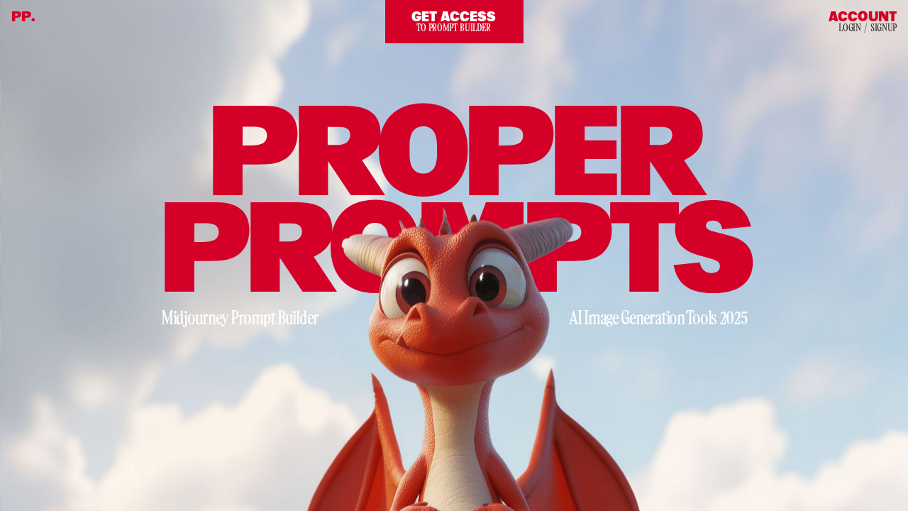 Properprompts.ai screenshot