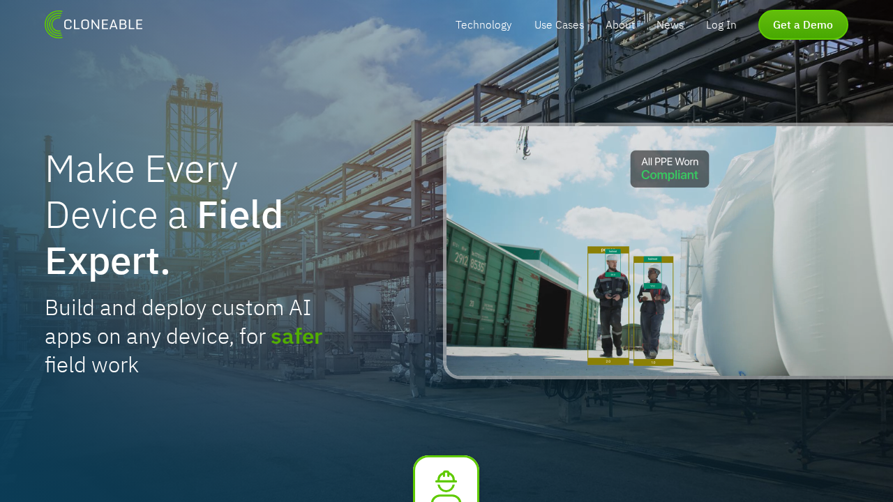 Cloneable.ai screenshot