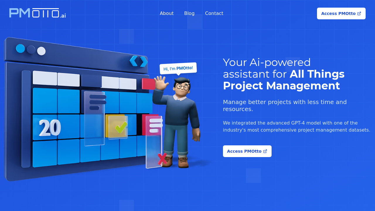PMOtto.ai screenshot