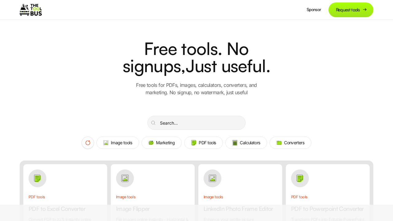 TheToolBus screenshot