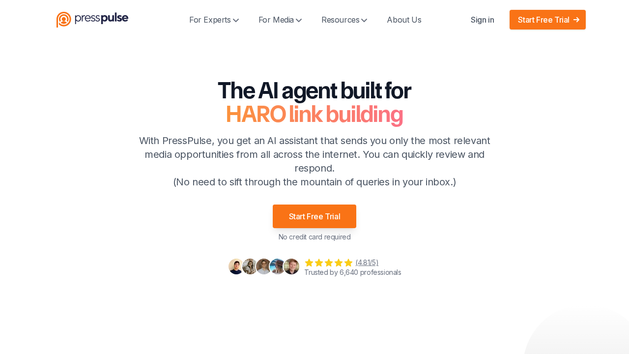 PressPulse.ai screenshot