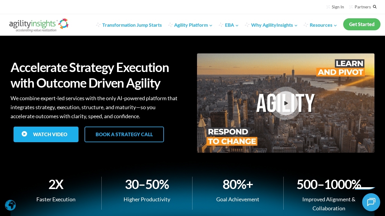 AgilityInsights screenshot