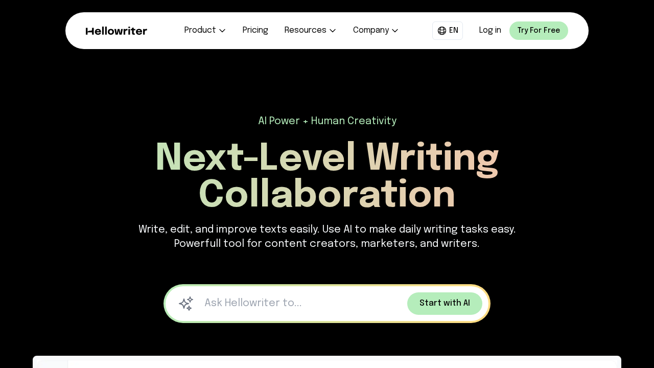 HelloWriter.ai screenshot