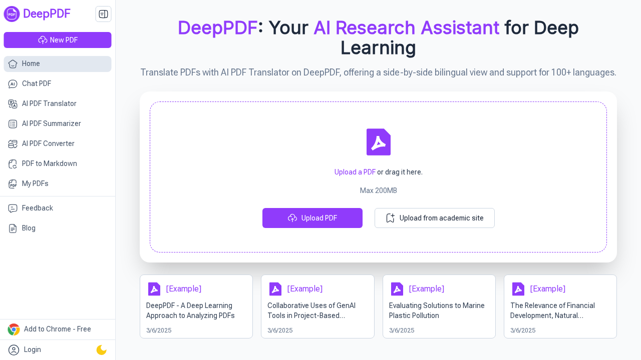 DeepPDF.ai screenshot