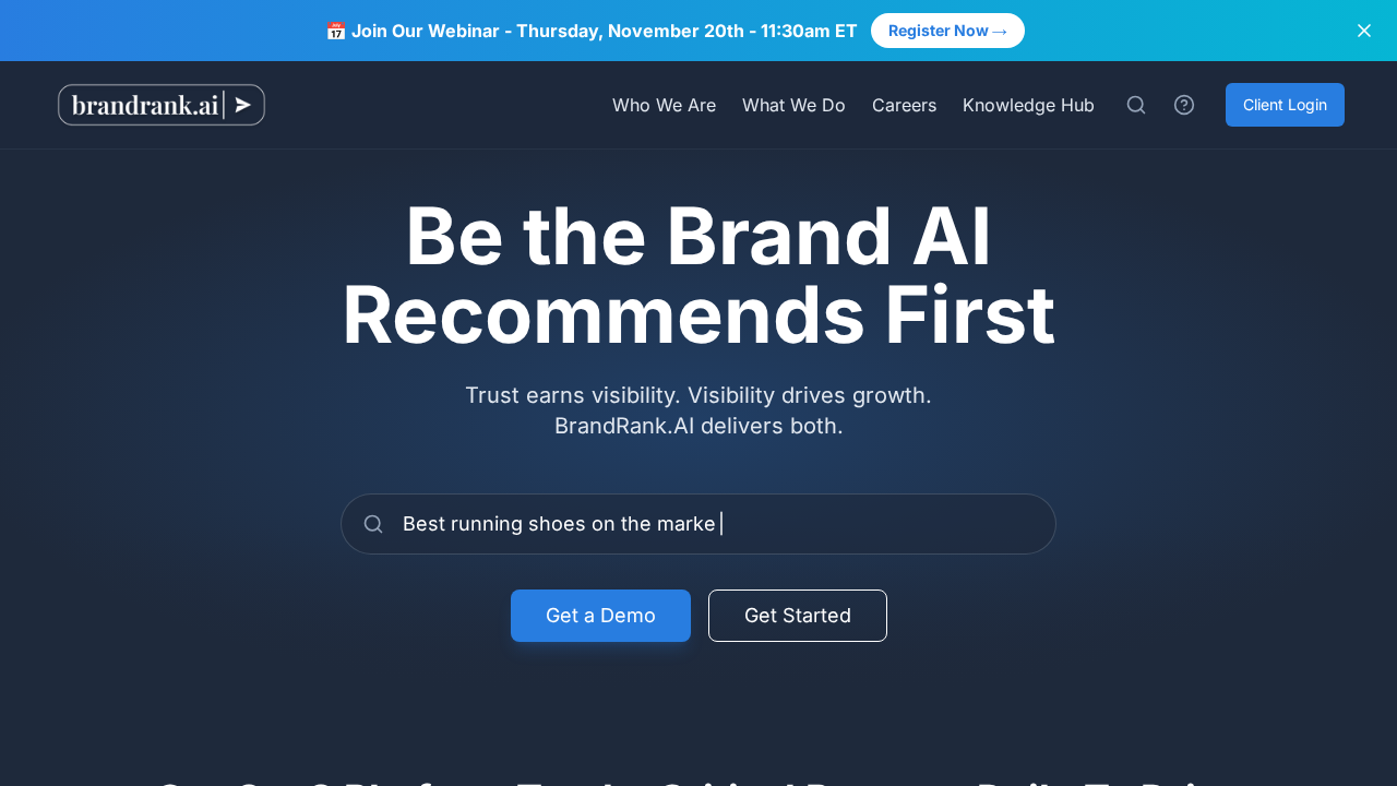 BrandRank.AI screenshot