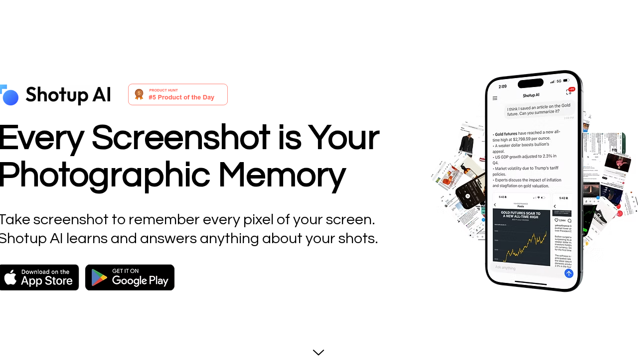 Shotup.ai screenshot