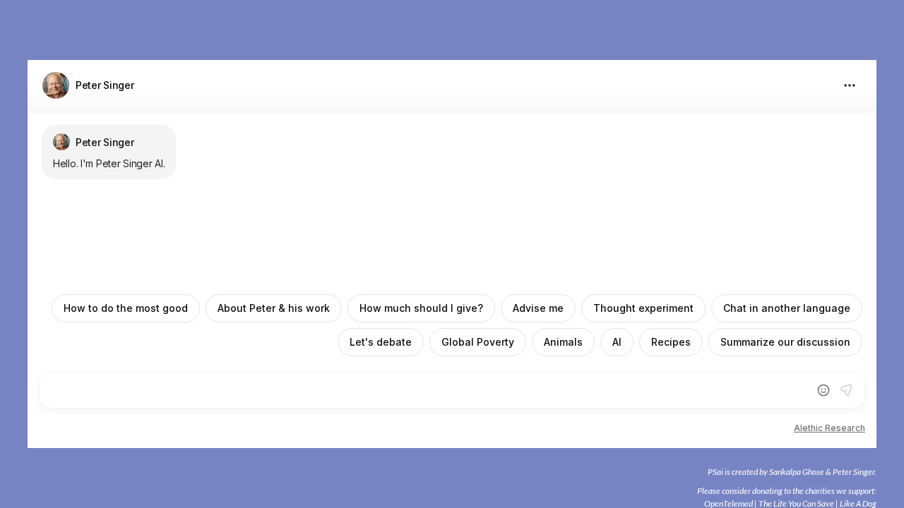 petersinger.ai screenshot