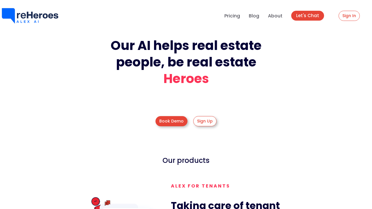 reheroes.ai screenshot