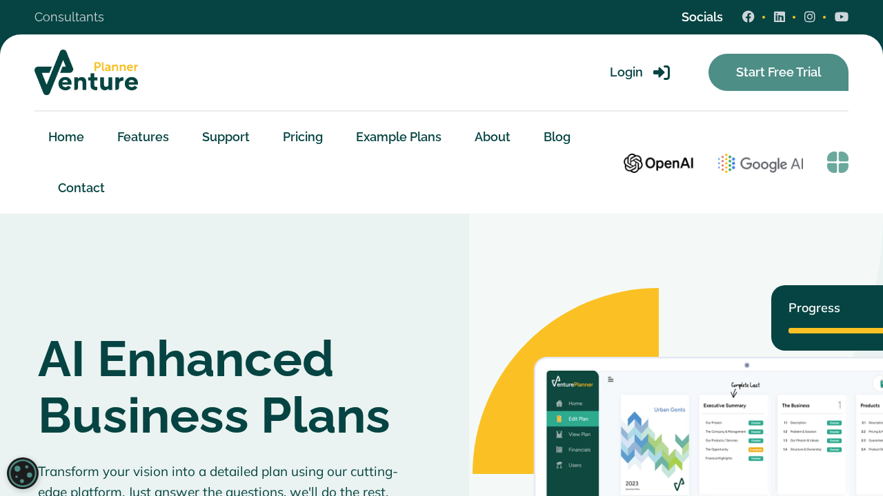 VenturePlanner.ai screenshot