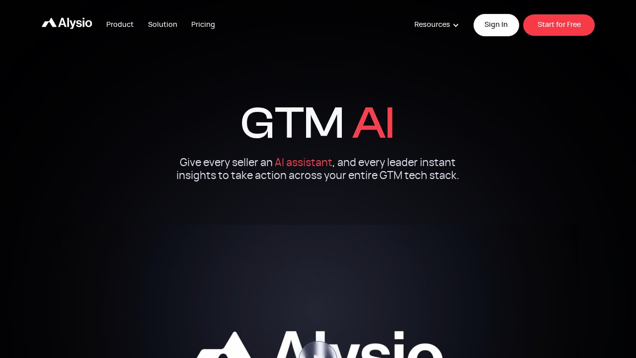 Alysio.ai screenshot