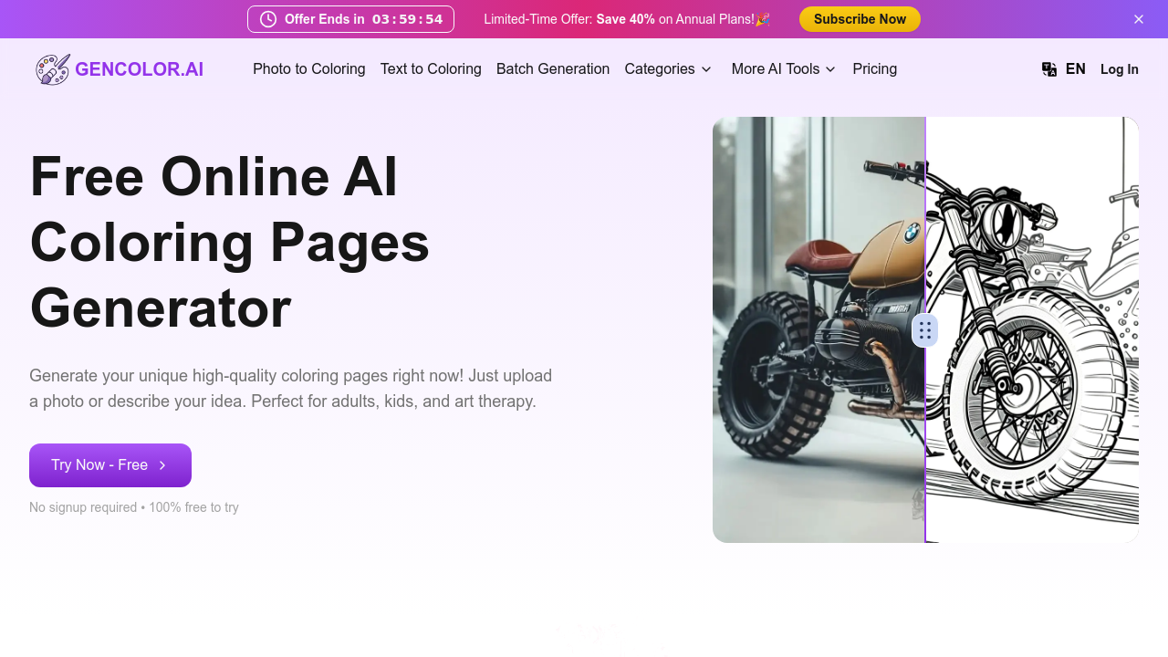 gencolor.ai screenshot