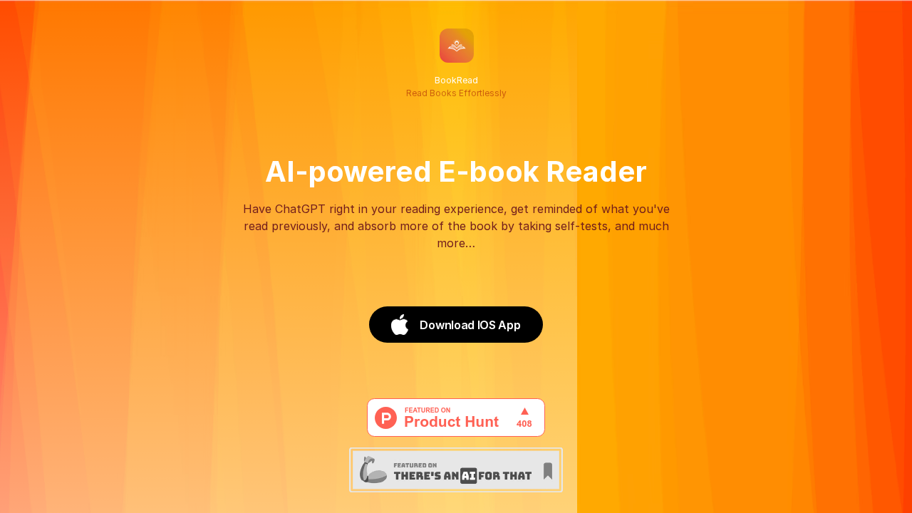 BookRead.ai screenshot