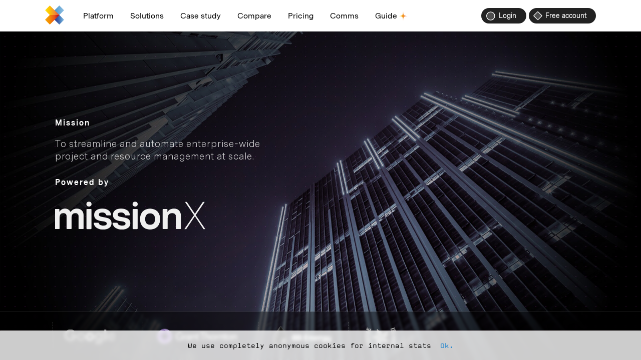 missionx.ai screenshot