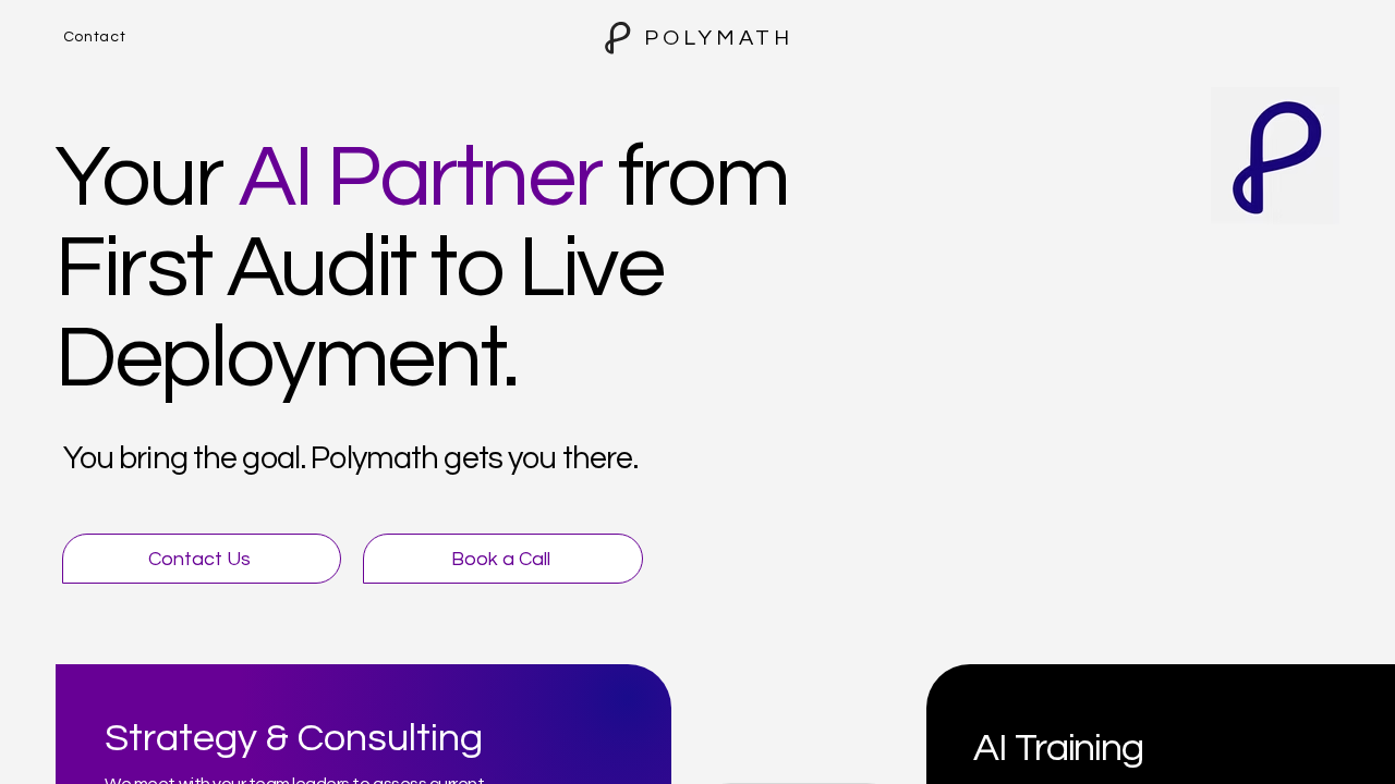 Polymath AI screenshot