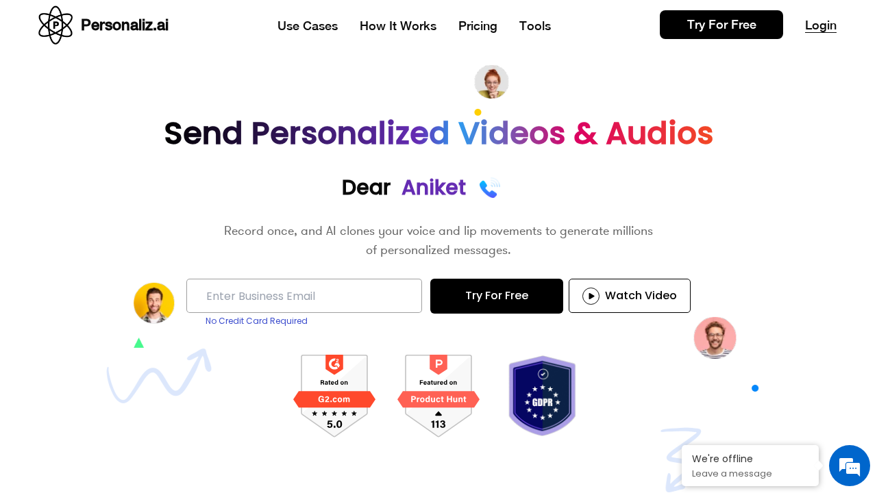 personaliz.ai screenshot