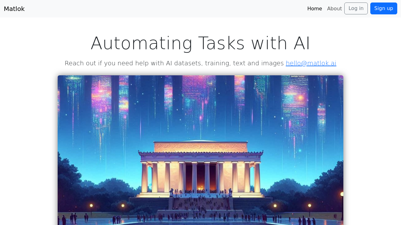 Matlok.ai screenshot