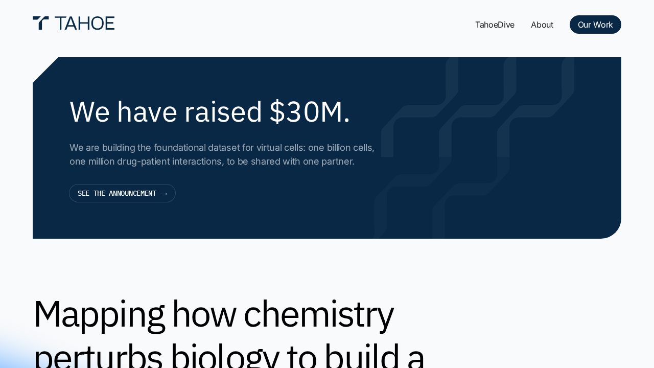 TahoeDive screenshot