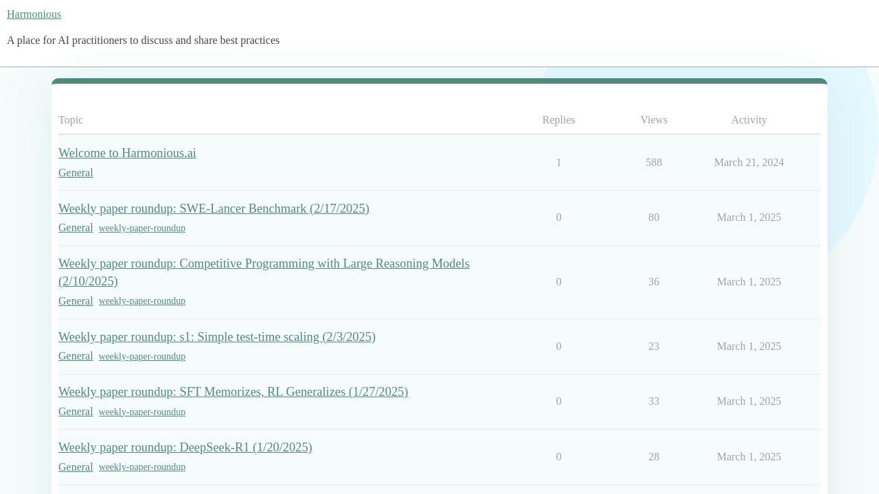 Harmonious.ai screenshot