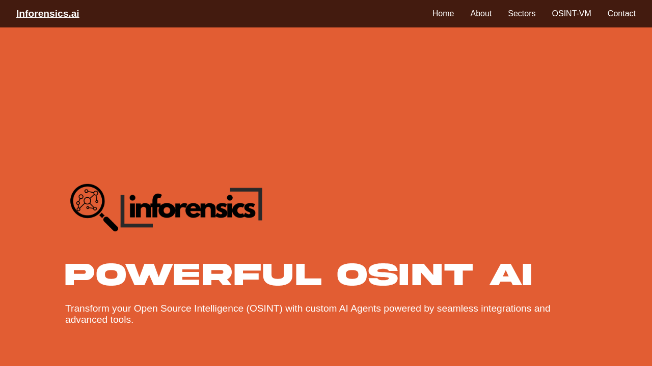 Inforensics.ai screenshot