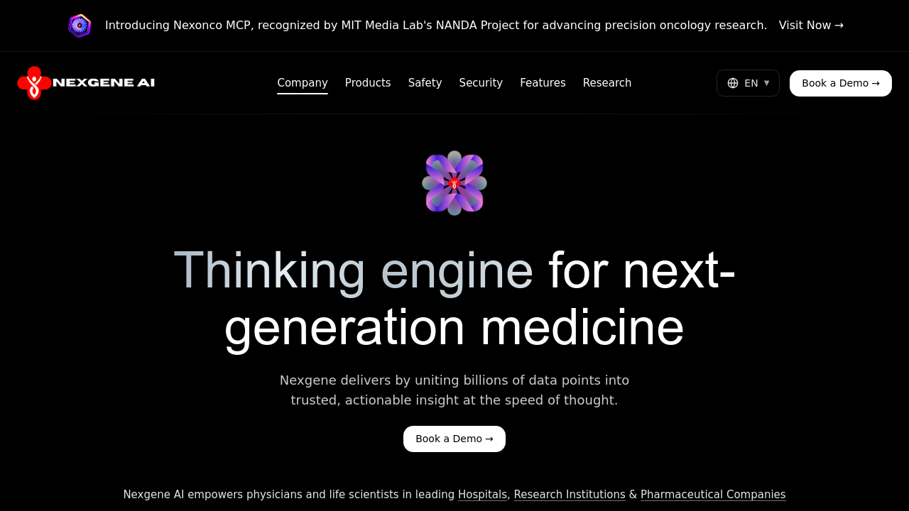 Nexgene AI screenshot